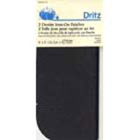 Iron On Denim Patches Black