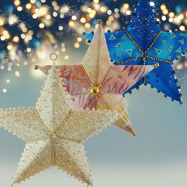FabriFlair Ornament Kit - Star - Christmas Ornament