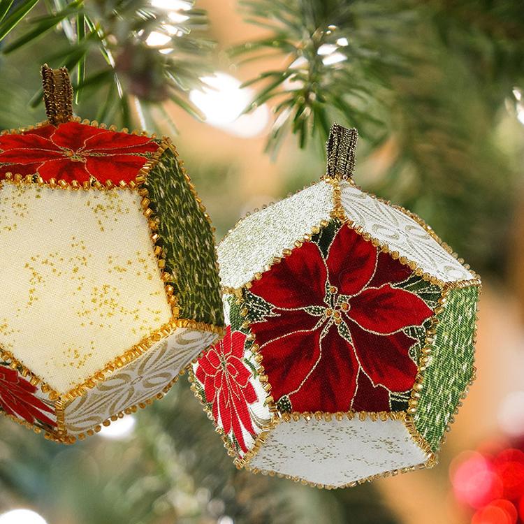 FabriFlair Ornament Kit - Sphere - Christmas Ornament