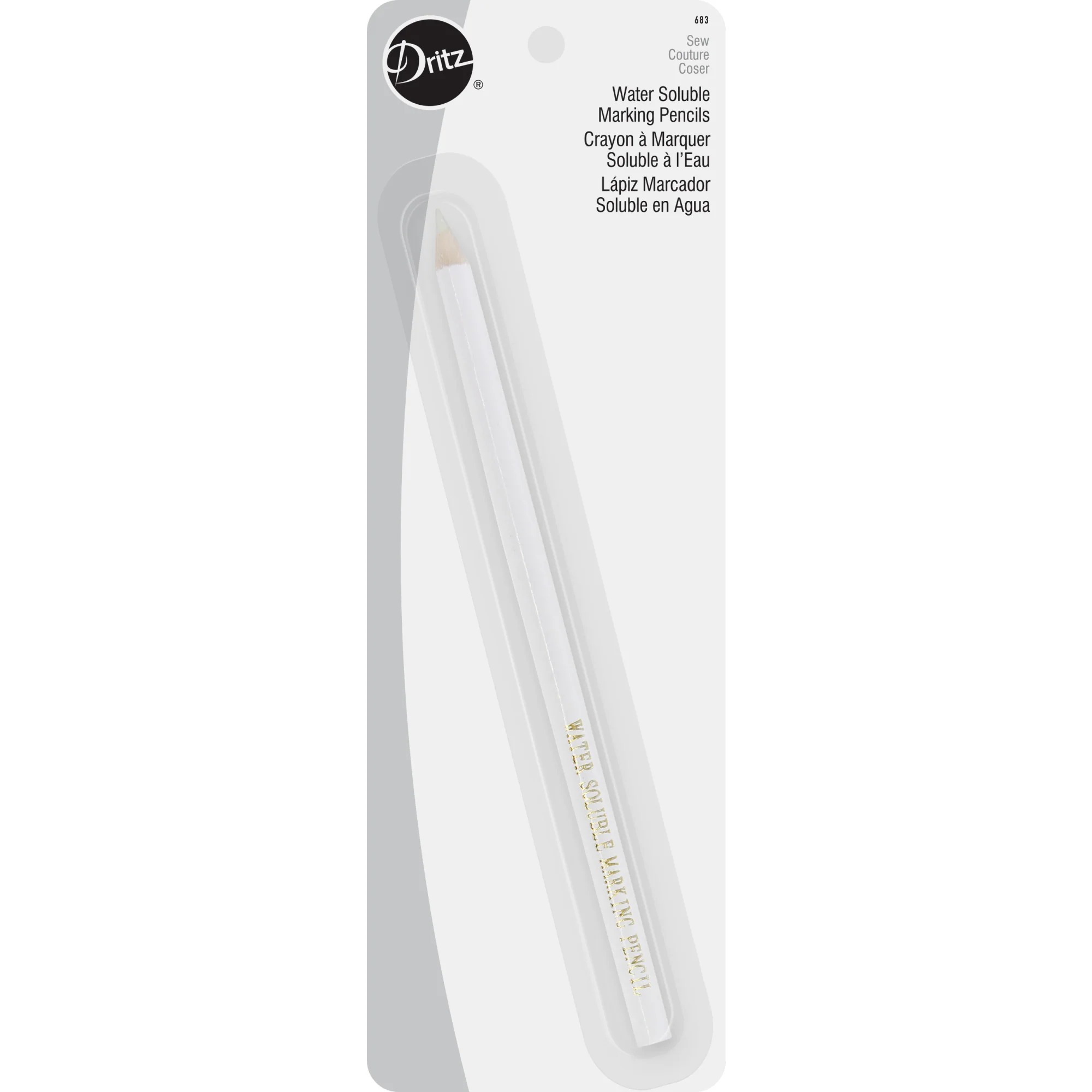 Water Soluble Marking Pencil White
