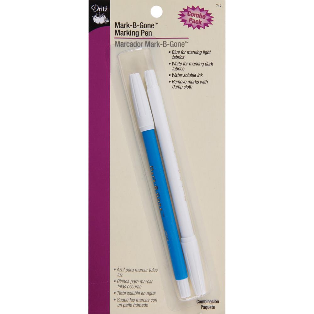 Dritz Mark-B-Gone Combo Pack 2/Pkg - Blue and White