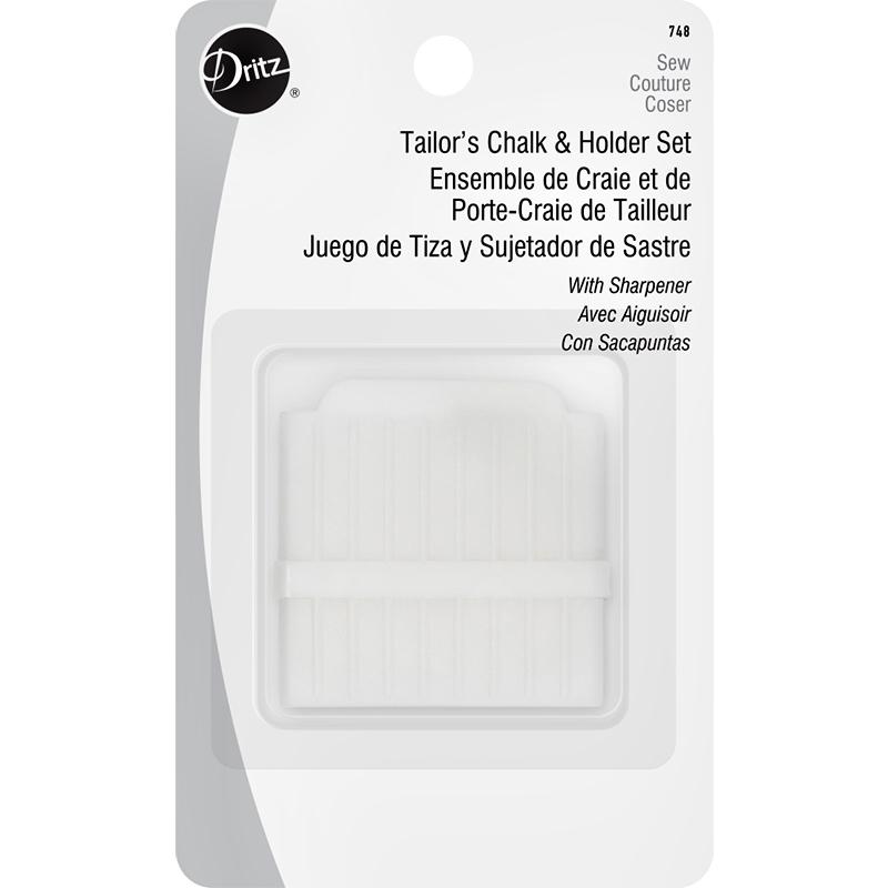 Tailor Chalk with Holder & Sharpener