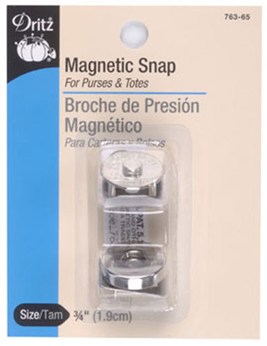 Magnetic Snaps 3/4" Nickel
