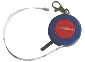 Retractable Tape Measure 120", zoomed in. Select this picture to zoom back out.