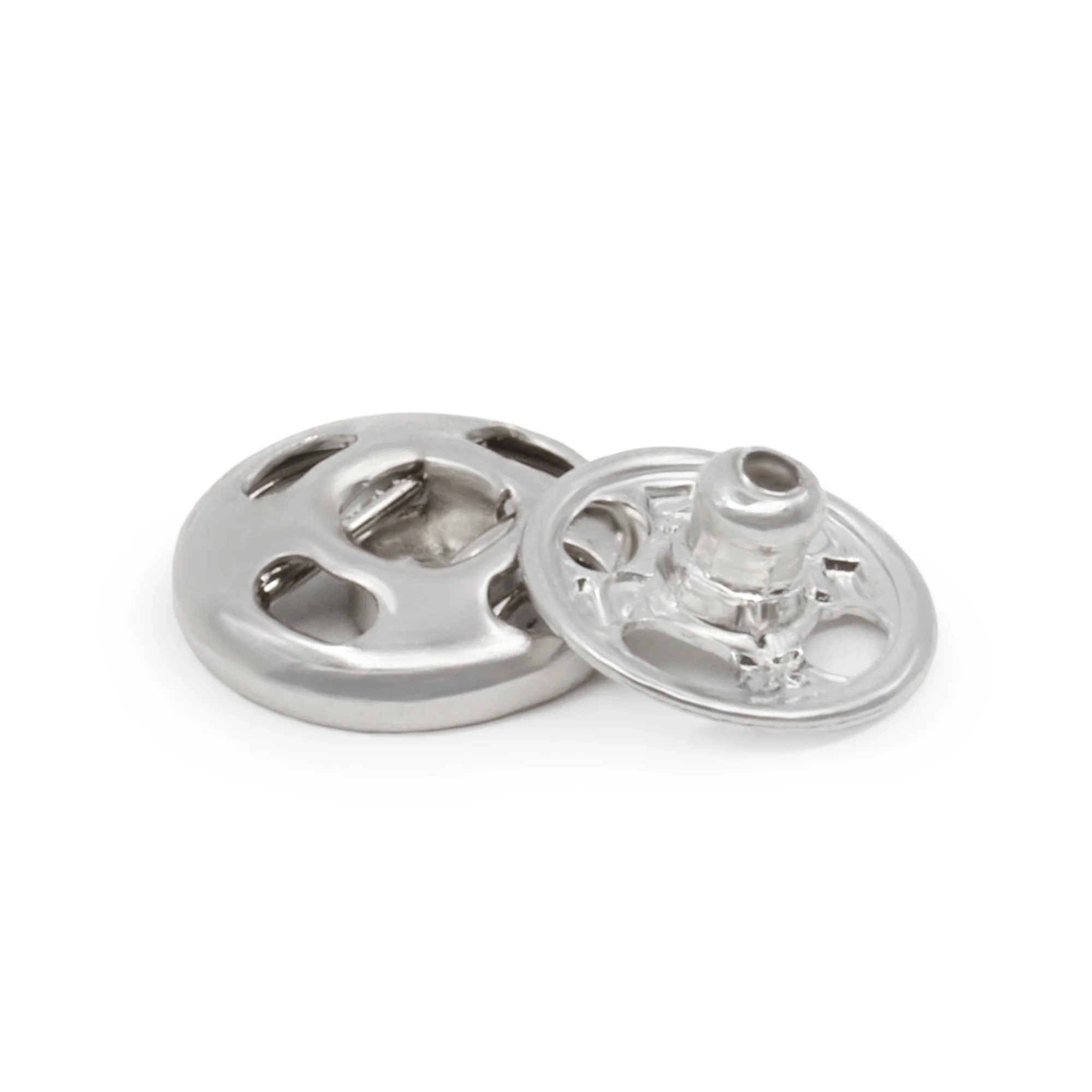 Sew On Snaps Size 0000 12ct Nickel