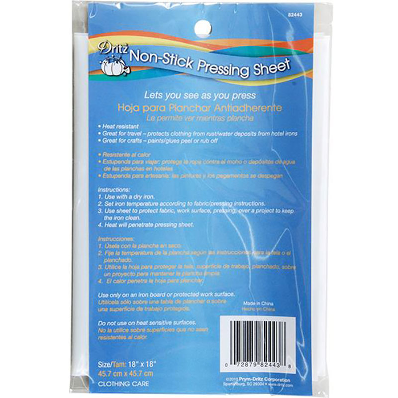 Non Stick Pressing Cloth 18"x18"