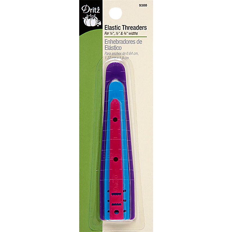 Elastic Threaders 3" sizes, zoomed in. Select this picture to zoom back out.