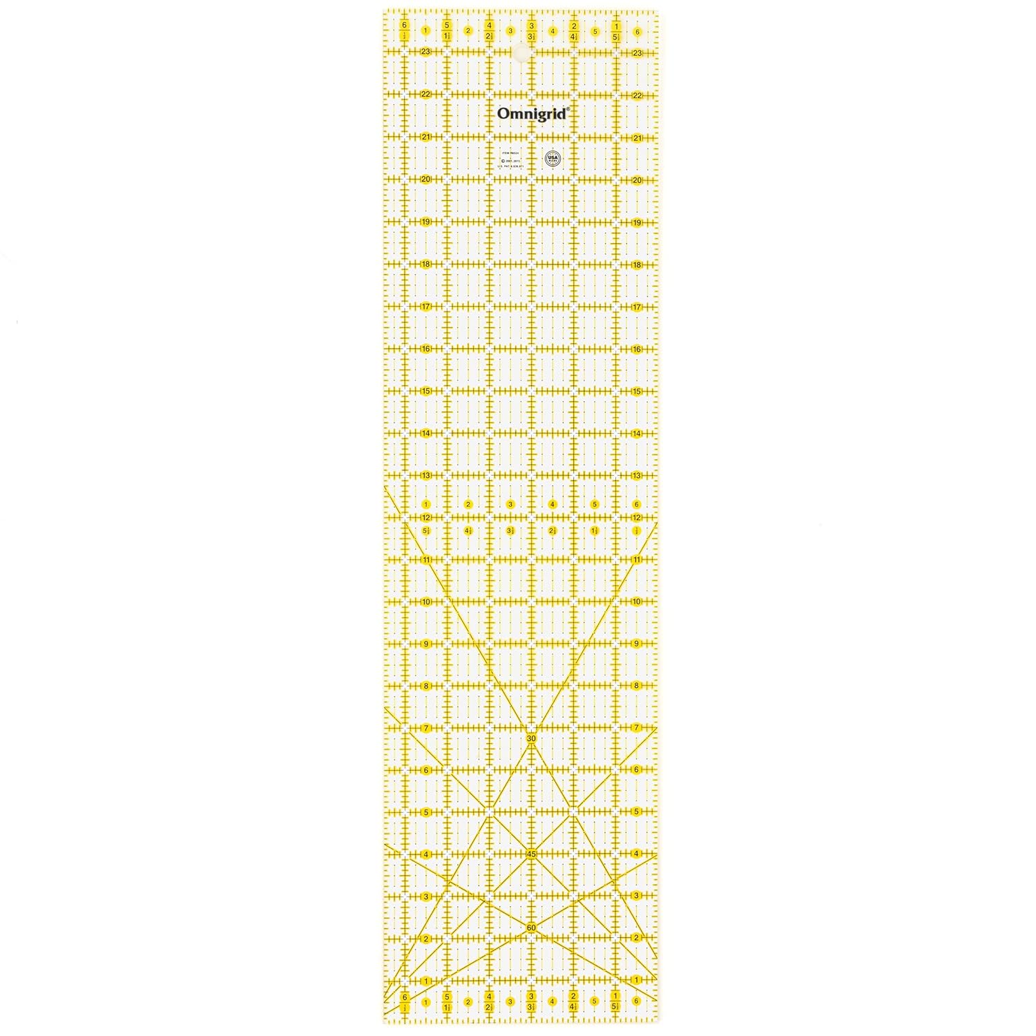 Omnigrid Quilting Ruler 6.5" x 24"