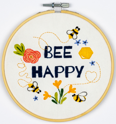 Bee Happy - Embroidery Kit