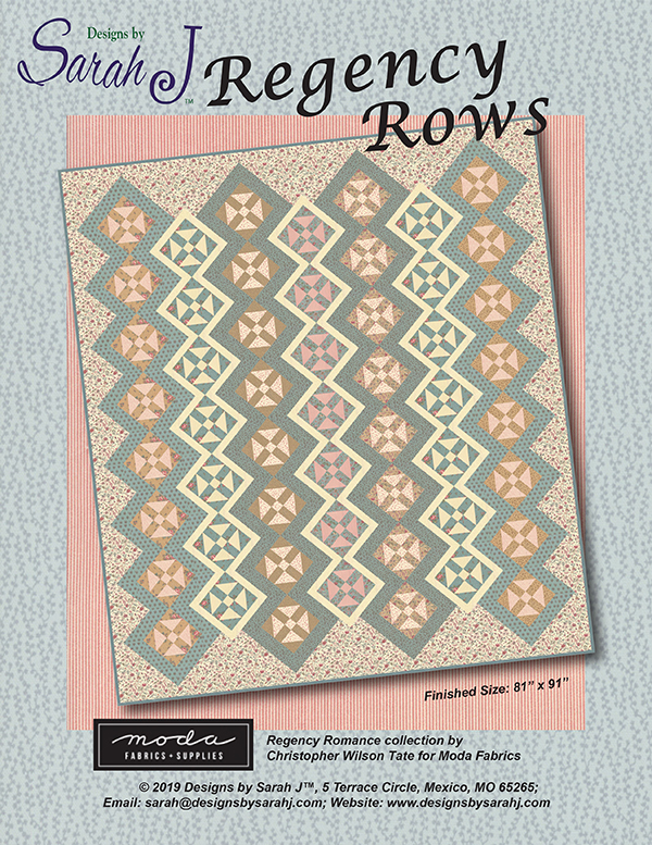 Regency Rows - Quilt Pattern