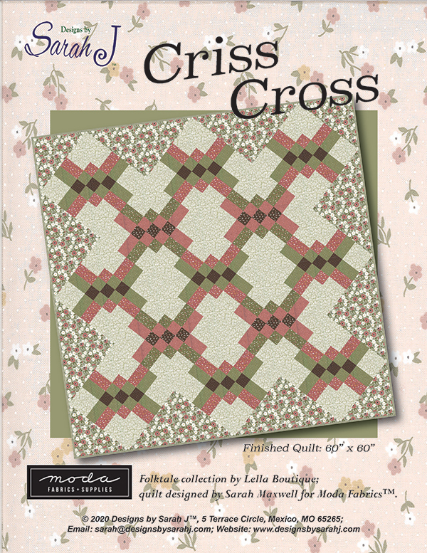 Criss Cross - Quilt Pattern