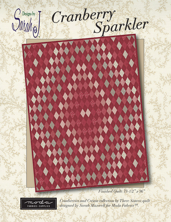 Cranberry Sparkler - Quilt Pattern
