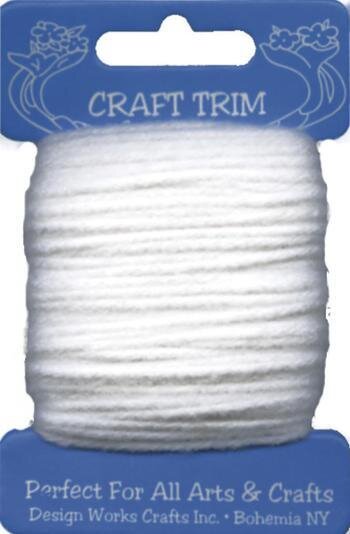Acrylic Craft Yarn - White