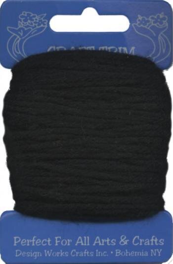 Acrylic Craft Yarn - Black