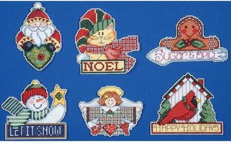 Signs of Christmas Ornaments - Cross Stitch Kit