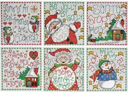 Merry Stitchmas - Christmas Cross Stitch Kit