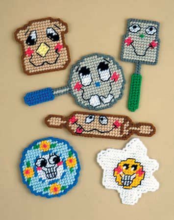Kitchen Buddies - Plastic Canvas Kit