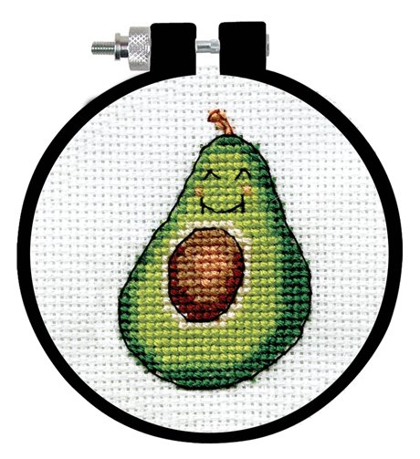 Avocado - Cross Stitch Kit