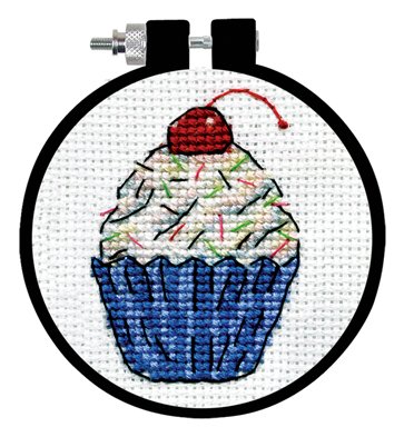 Cupcake - Cross Stitch Kit
