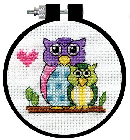 Owls - Cross Stitch Kit
