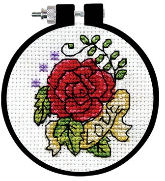 Rose Tattoo - Cross Stitch Kit
