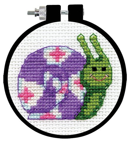 Snail - Cross Stitch Kit