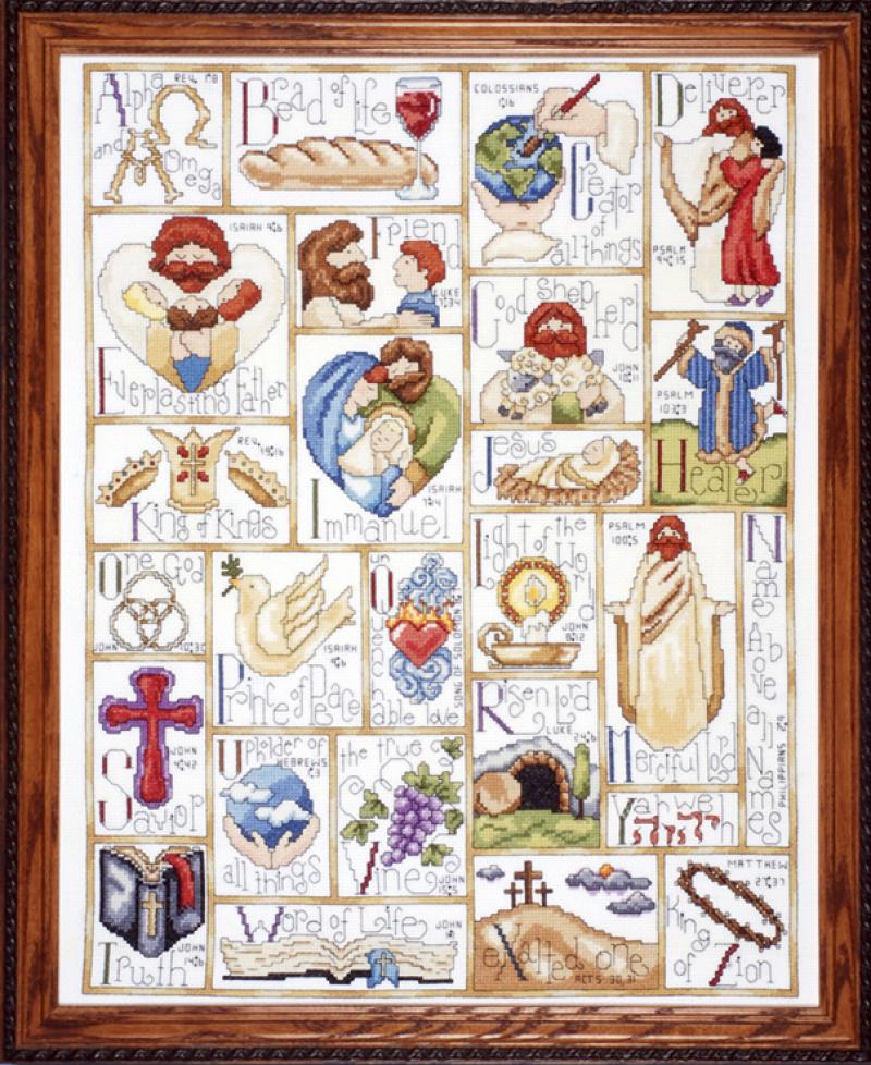 Inspirational ABC - Christian Cross Stitch Kit