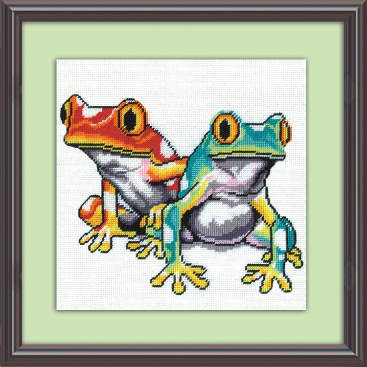 Frogs - Needlepoint Kit