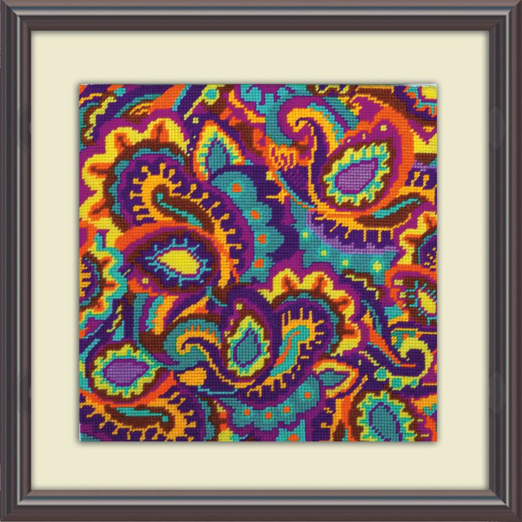 Paisley - Needlepoint Kit