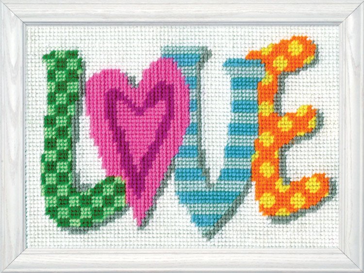 Love - Needlepoint Kit