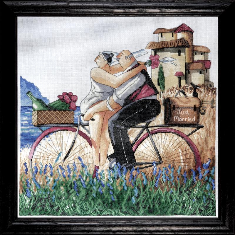 Just Married - Cross Stitch Kit