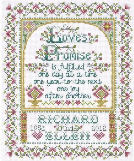 Love's Promise - Cross Stitch Kit