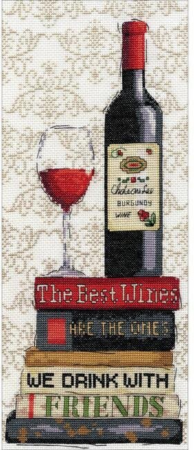 Red Wine - Cross Stitch Kit