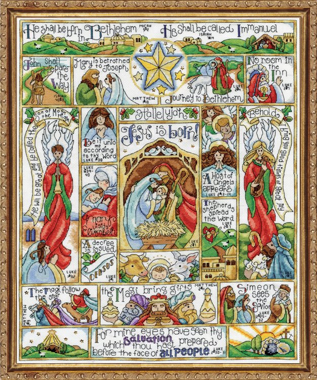 Nativity Story - Cross Stitch Kit