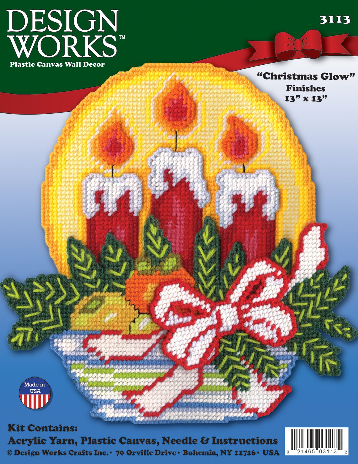 Christmas Glow - Plastic Canvas Kit