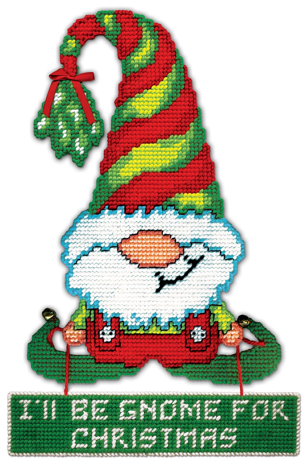 Mistletoe Elf - Christmas Plastic Canvas Kit