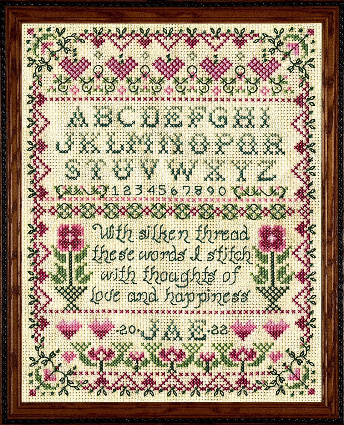 Stitcher Sampler - Cross Stitch Kit