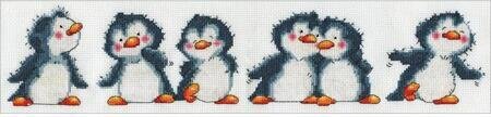 Penguin Row - Cross Stitch Kit