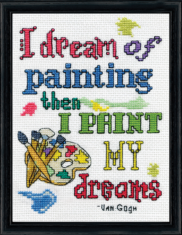 Paint my Dreams - Cross Stitch Kit
