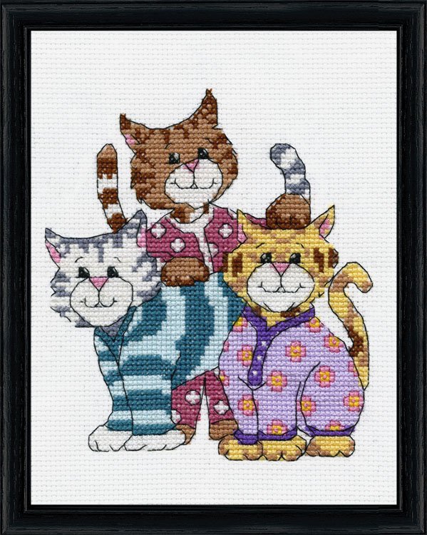 Cat's Pajamas - Cross Stitch Kit