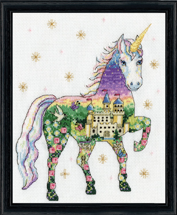 Scenic Unicorn - Cross Stitch Kit