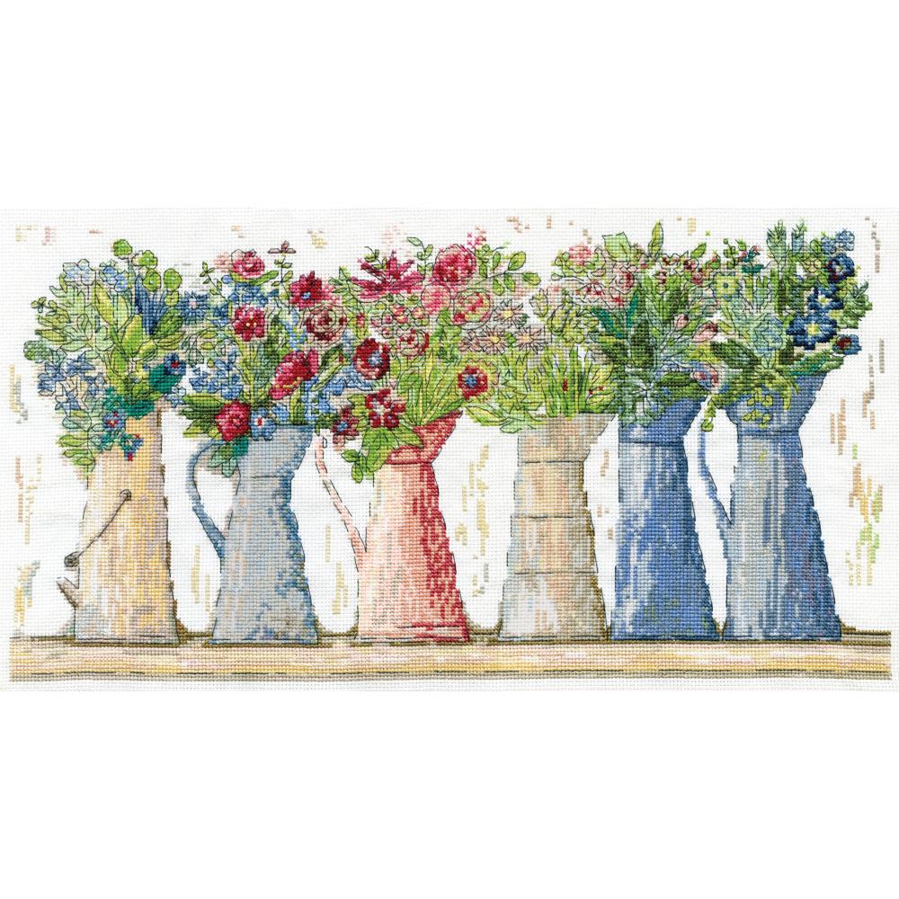 Pitcher Row (14 Count) - Cross Stitch Kit