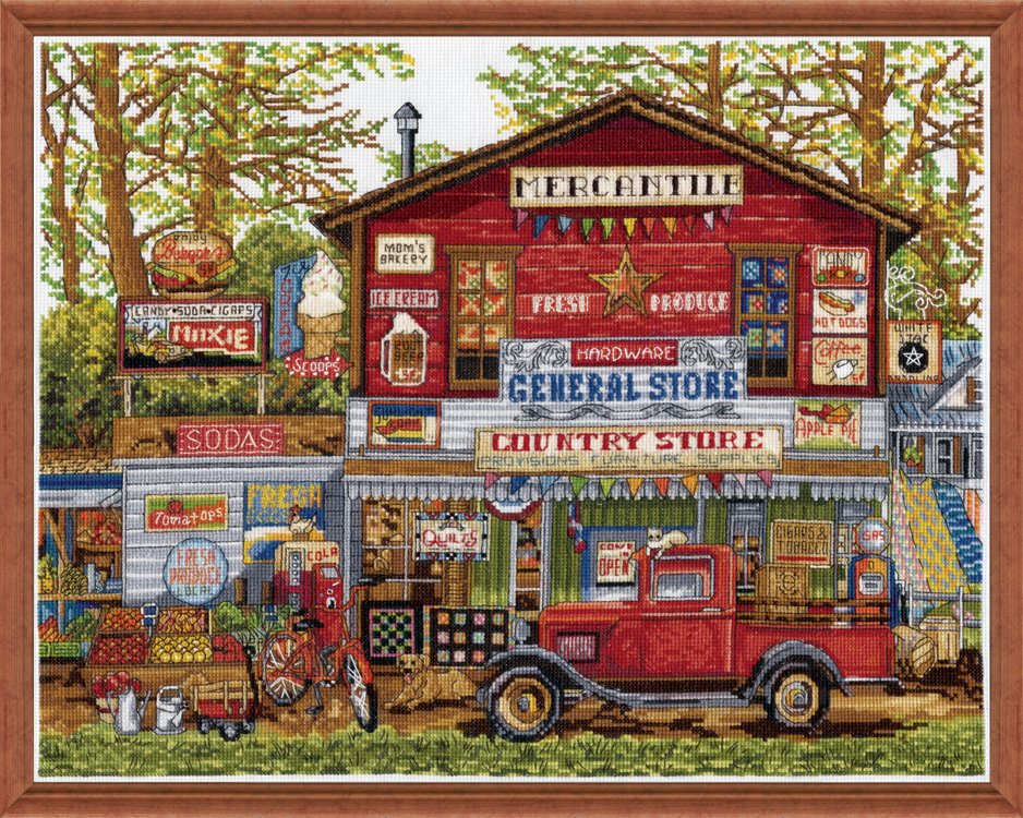 Open for Business - Cross Stitch Kit