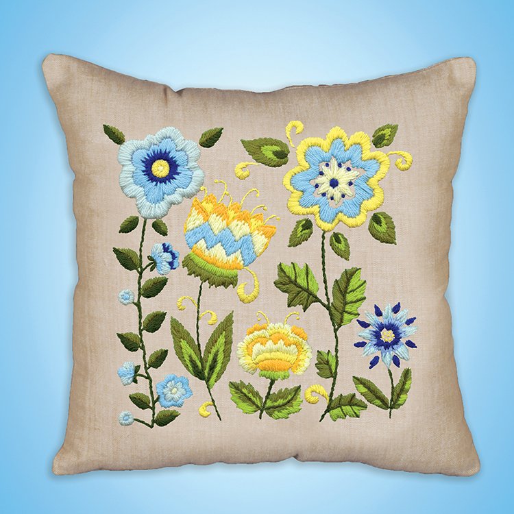 Floral Fantasy - Embroidery Kit