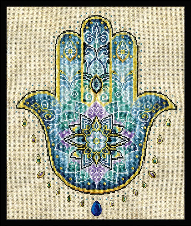 Hamsa - Cross Stitch Kit