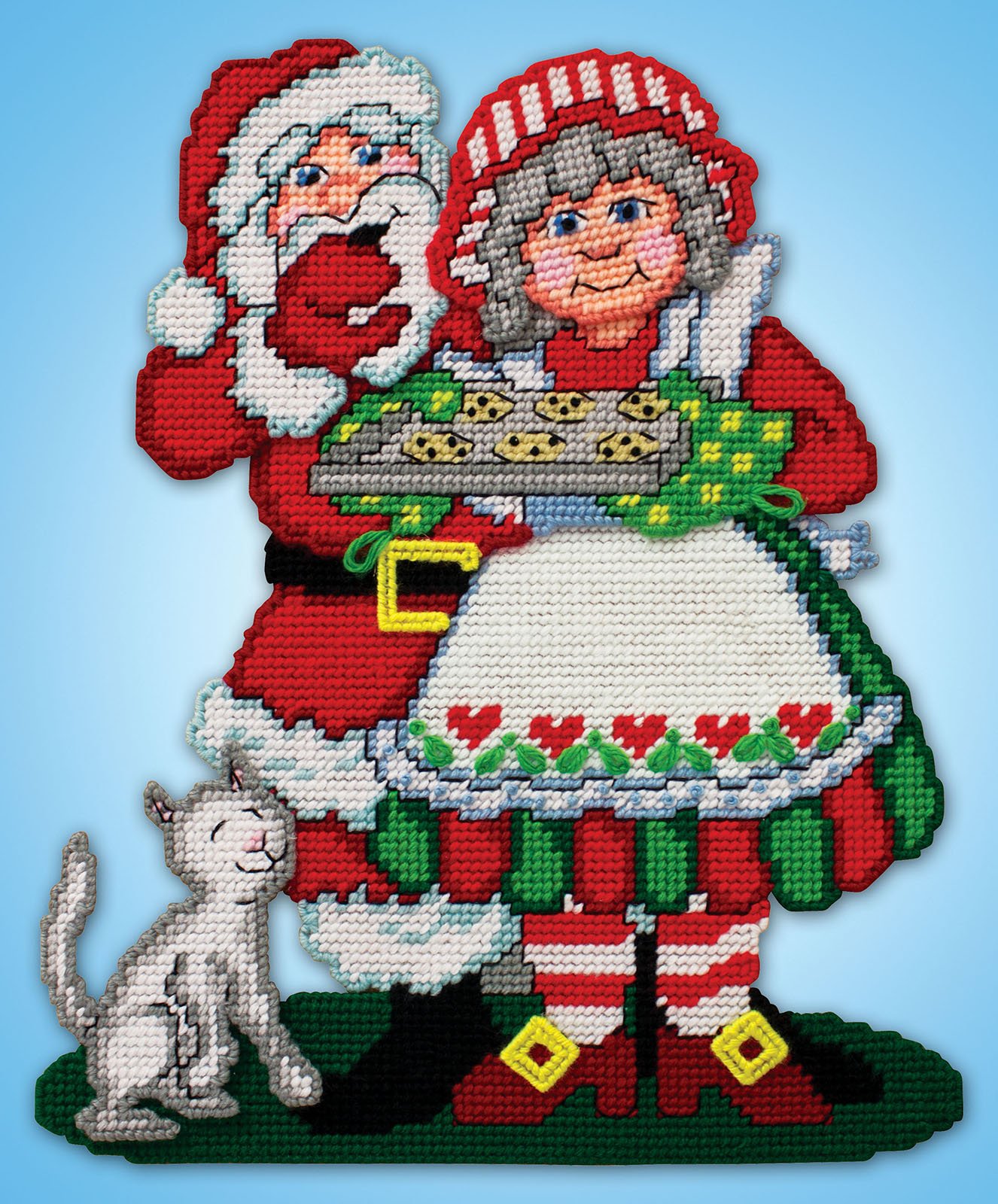 Mrs. Claus' Cookies - Christmas Plastic Canvas Kit