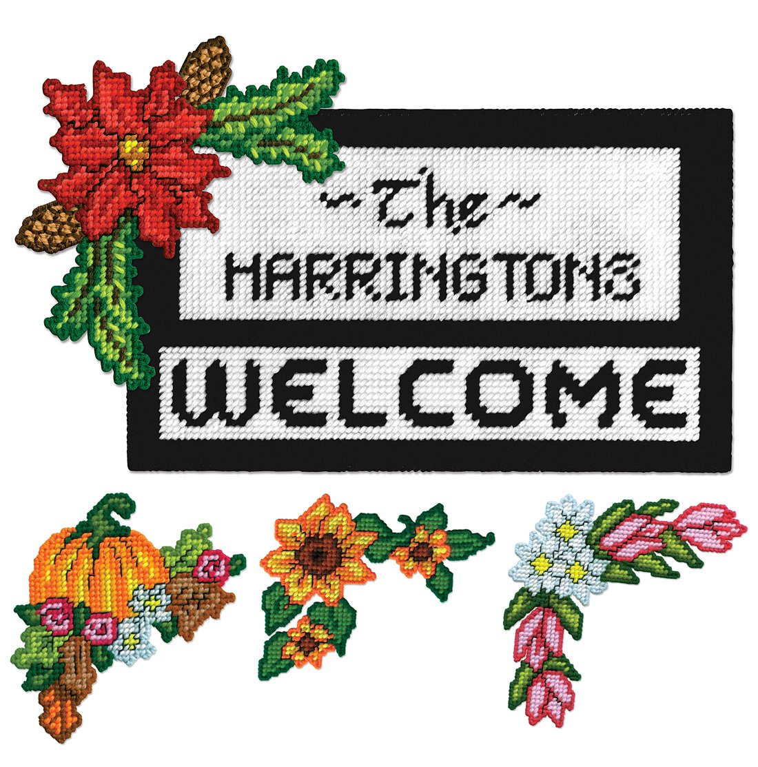 Seasonal Welcome - Plastic Canvas Kit