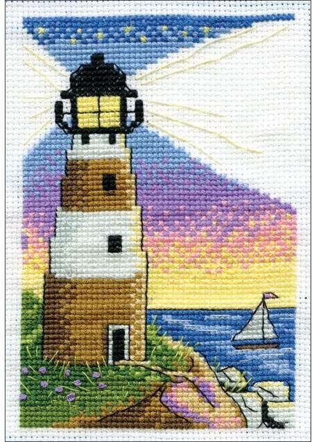 Lighthouse Stitch and Mat - Cross Stitch Kit