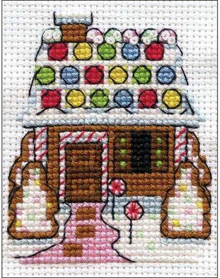 Gingerbread House - Christmas Cross Stitch Kit