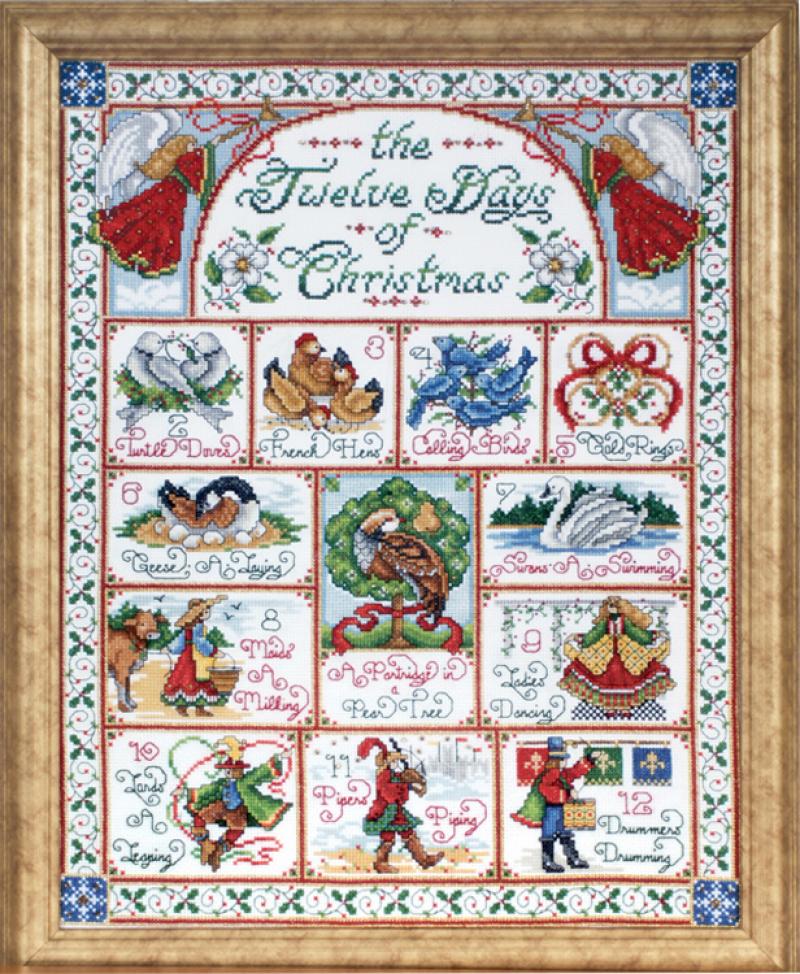 Twelve Days of Christmas - Cross Stitch Kit
